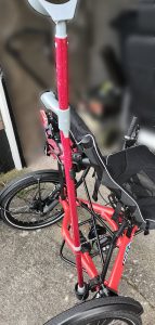 Trike Crutch Holder