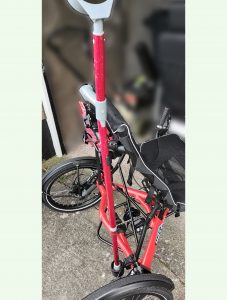 Trike Crutch Holder